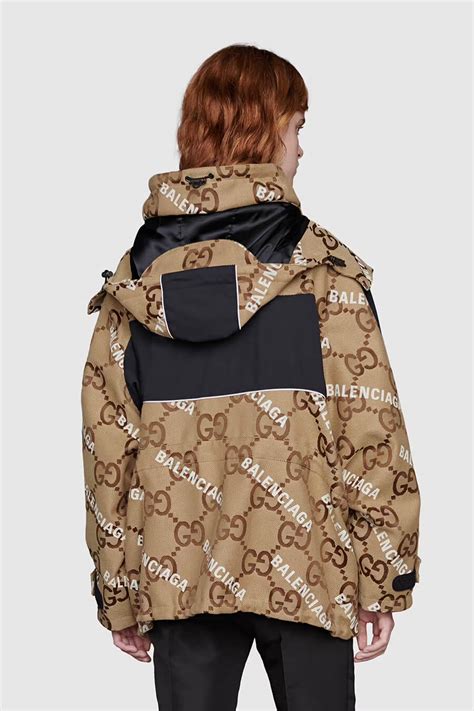 Gucci x Balenciaga The Hacker Project Jumbo GG Jacket 